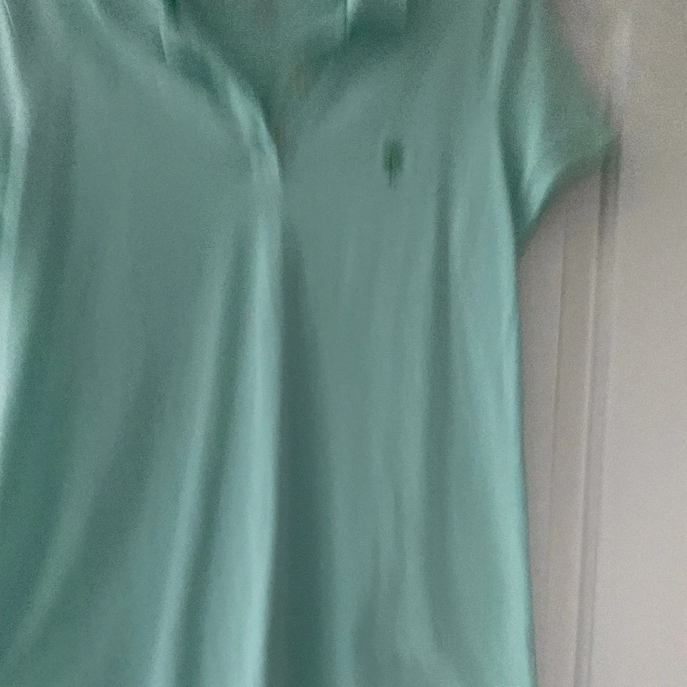 Lilly Pulitzer Polo short sleeve shirt in size large in mint green - Picture 4 of 4